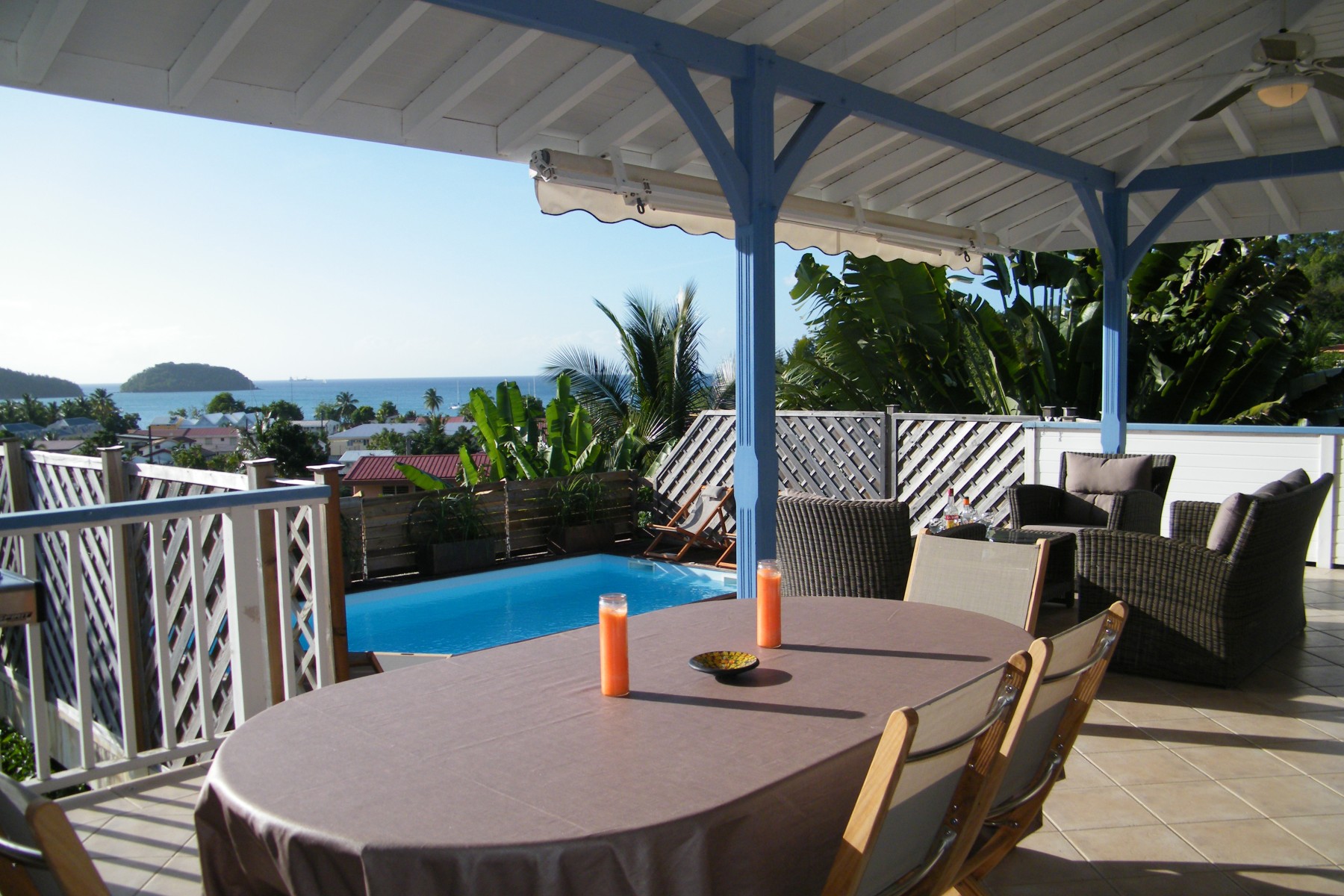 Trois-Îlets - Villa 3 ou 5 chambres avec piscine